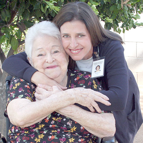 Geriatric Solutions doctor with patient